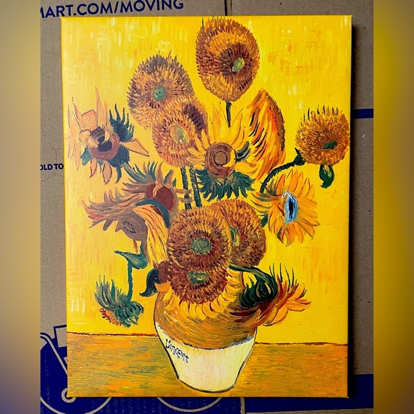 Vibrant Floral Canvas Trio - Picture 3 of 5